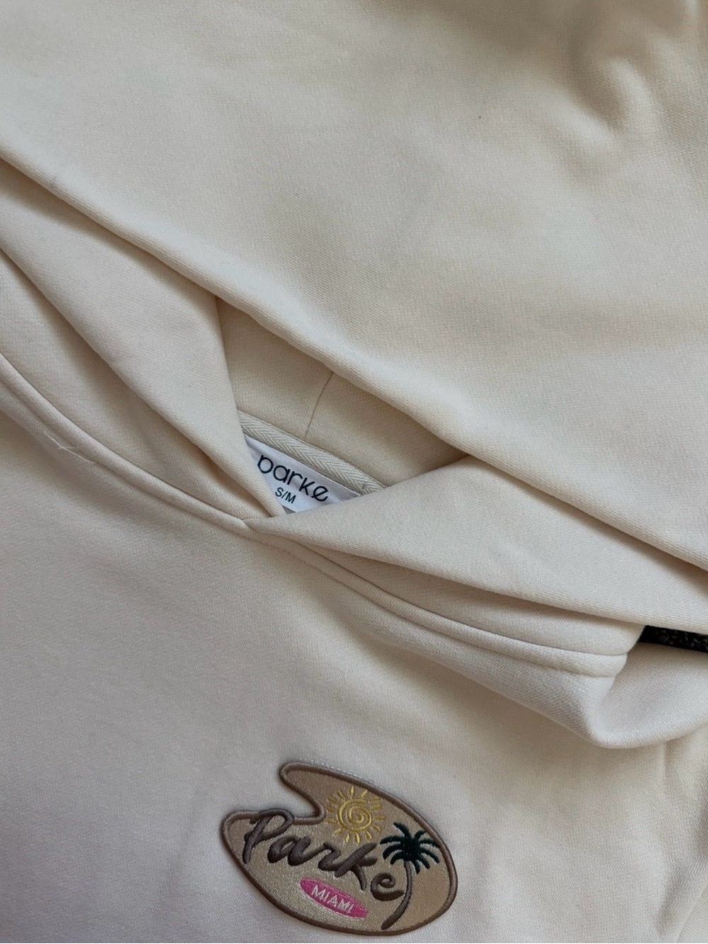 [Size: S/M] Parke Miami Hoodie Sweatshirt - Picture 2 of 2